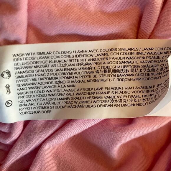 SOVERE NWOT The Entity Mini Dress in Musk Pink Oversized Bodice/ Bodycon Skirt S - Picture 8 of 11